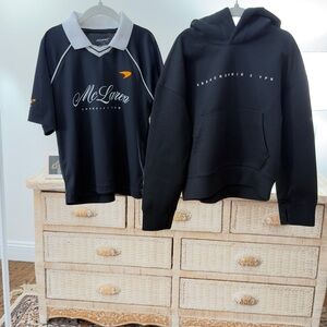 Abercrombie & Fitch Black Polo Shirt